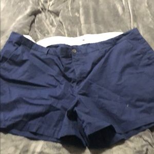 Navy shorts